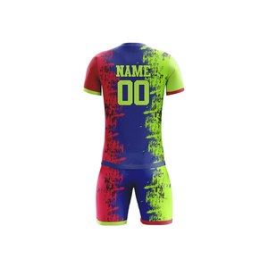ชุดฟุตบอลแบบกำหนดเอง เสื้อฟุตบอล ชุดฟุตบอลแบบซับลิเมชั่น ชุดฟุตบอลแห้งเร็ว - Product Image 6