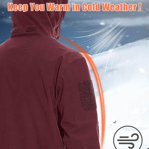 Premium 3 Layer Softshell <b>Jacket</b> Waterproof Breathable <b>Fleece</b> <b>Lined</b> Outdoor Workwear <b>Jacket</b> Supplier - Product Image 3