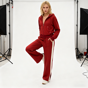 Sweat-shirts à capuche pour femmes et hommes, 300 GSM 450 GSM, doux, à manches longues, pour le sport, la détente, l'extérieur, chauds et décontractés - Product Image 2