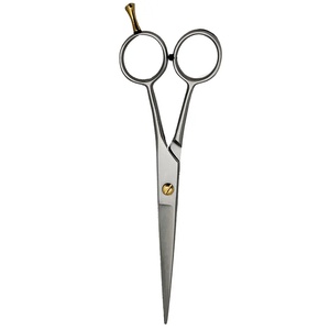 Tijeras Profesionales de Acero Inoxidable para Peluquería, Punta Afilada, Diseño para Diestros, Mango Largo de Plástico, Ryzer Studio - Product Image 1