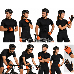Cycling Performance <b>Gloves</b> Breathable Anti-Slip Grip, Shock Absorbing Cycling <b>Gloves</b> For Men And Women - Product Image 3