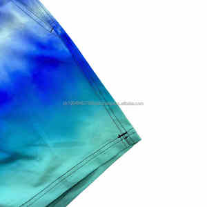 Short d'été décontracté de haute qualité à sublimation pour hommes Short de bain personnalisé en polyester teinture par cravate pour la plage short de bain pour hommes de haute qualité - Product Image 5