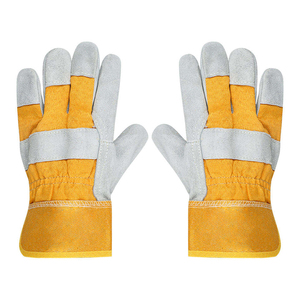 Customized Full Finger Personal Care Safety <b>Gloves</b> Multifunction Comfortable Fit Cold Heat Resistant Durable Leather <b>Gloves</b> - Product Image 1