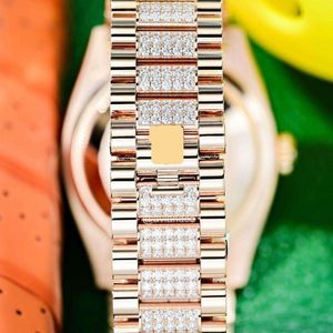Montre Diamant Splendid JEWELRY 36mm Argent Analogique Mouvement Quartz ETA Verre Saphir Fermoir Déployant Luxe Homme Étanche 10m - Product Image 3