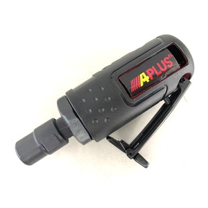 Amoladora Neumática APLUS GSD-1250 de 1/4" (6 mm) con Punta Recta, 0.3 HP, 25,000 RPM, 115 mm de Longitud, para Desbarbar Superficies Metálicas, ISO9001 - Product Image 1
