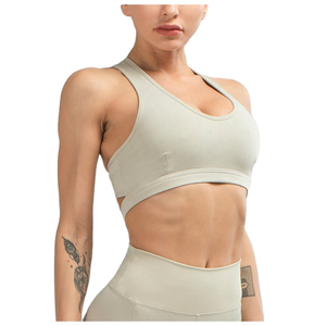 Sujetador deportivo sin costuras de alta sujeción para mujer, talla grande, para yoga y fitness, con tirantes cruzados, ropa deportiva transpirable - Product Image 2
