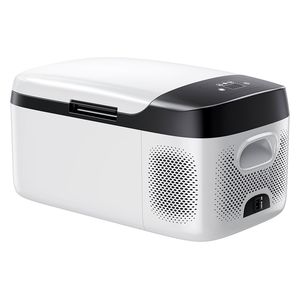 Frigorifero per Auto DC 12/24V AC100-240V - Gamma di Raffreddamento -4-68 Gradi F, Compressore Elettrico, Controllo APP 16, Frigo per Auto -4-68 Gradi - Product Image 1