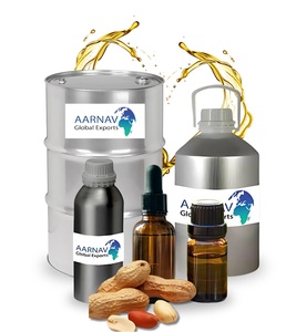 Huile de support d'arachide 100% pure pressée à froid de qualité supérieure AARNAV GLOBAL EXPORTS Modèle AGE-CO-70 - Product Image 1