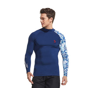 Camiseta Deportiva de Manga Larga para Hombre, de Primera Calidad, de Secado Rápido, Transpirable, Elástica, para Entrenamiento, Gimnasio, Protección contra Rozaduras - Product Image 3