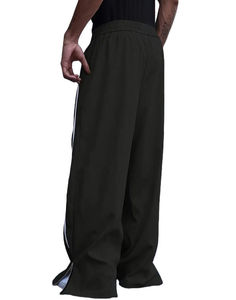 Pantalon de jogging oversize pour homme à entrejambe bas, en mélange de coton respirant, avec cordon de serrage, coupe décontractée, style streetwear, personnalisable avec logo - Product Image 3