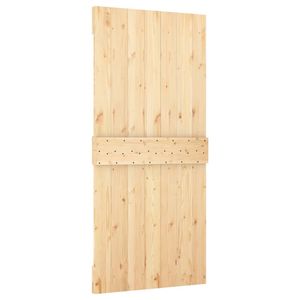 NARVIK 37,4 "x 82,7" Puerta corredera de madera de pino macizo - Product Image 6