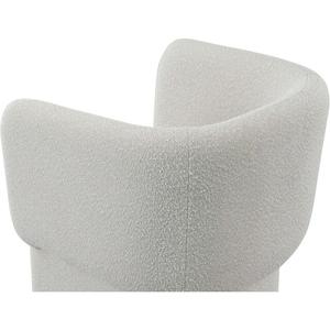 Modern Upholstered Accent <b>Chair</b> for <b>Armrest</b> Fabric <b>Dining</b> Living Room Lounge Seat Hotel Apartment Furniture Wood Legs - Product Image 5