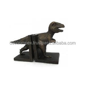 Este estilo específico de los sujetalibros T-Rex se asocia a menudo con la marca Design Toscano, conocida por su historia. - Product Image 1