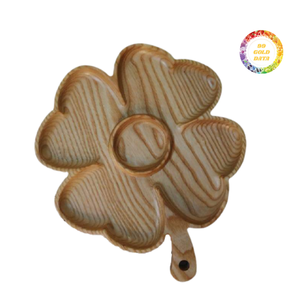 Bandeja Rectangular de Madera Simple para Servir y Almacenar en el Hogar, Diseño Limpio Adecuado para Interiores Modernos y Clásicos - Product Image 1