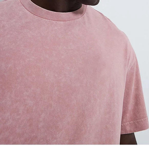 Nouveau T-shirt 100 % coton pour homme, manches courtes, coupe oversize, séchage rapide, unisexe, sport, uni, décontracté - Product Image 4