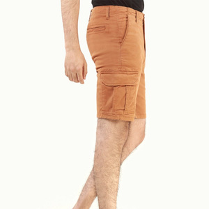 Pantalones Cortos Cargo Negros para Hombre, Cintura Elástica Media, Estilo Bermuda Informal, Múltiples Bolsillos, Tela de Nailon/Algodón, Secado Rápido, Cordón Ajustable, Estilo Urbano - Product Image 6