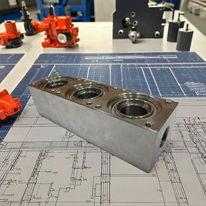 Nouveau composant hydraulique taïwanais - Pièces moteur 6HH1 - Acier inoxydable/acier au carbone - Filetage national - Filetage conique NPT - Utilisation industrielle - Product Image 1