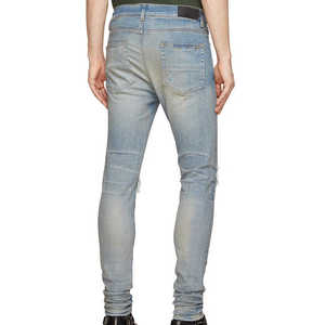 New Arrivals OEM Denim Designer Wholesale <b>Men</b> <b>Boot</b> <b>Cut</b> Vintage <b>Jeans</b> 2025 Factory Quick Dry Mid Waist 3D Pattern Casual Denim - Product Image 4