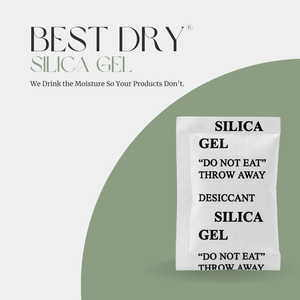 Sachet de gel de silice déshydratant 1g à haute absorption, qualité alimentaire et médicale - Product Image 2