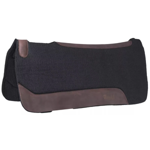 Tapis de selle western en feutre de laine premium, durable et confortable, absorbant les chocs, pour l'équitation, robuste, pour le trail et le ranch - Product Image 3