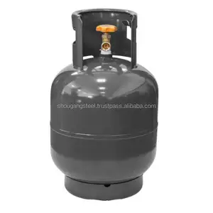 2kg/3kg/5kg hidrolik gaz konteyner/küresel tank/brülör ile kamp lpg silindir/ocak/soba