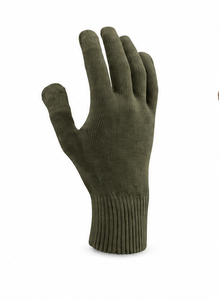 Plain Navy Full Finger Winter <b>Gloves</b> Polyester/Cotton Warmth Wrist Length Sports Outdoor <b>Touchscreen</b> Daily Use - Product Image 3