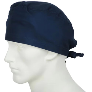 Chapeau chirurgical en pur coton, rond, pour salle d'opération, pour médecins et infirmières, respirant, couvre-chef pour médecins - Product Image 3