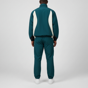 ชุดวอร์มไนลอนกันลมแบบ 2 ชิ้นสำหรับผู้ชาย ชุดออกกำลังกายกลางแจ้ง  แบบสั่งทำพิเศษ  ชุดวอร์มไนลอนกันลมแบบปะติดปะต่อ - Product Image 6