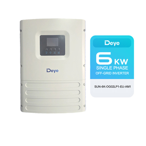 Inversor Solar Bidireccional de 6K para Sistemas de Energía Solar Fuera de la Red <span class=keywords><strong>Deye</strong></span>, Disponible en Stock - Product Image 1