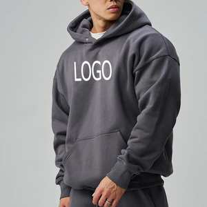 Sudadera con Capucha Extra Grande de Invierno para Hombre, Personalizada, de 450 Gsm, de Alta Calidad, con Estampado Puff, 100% Algodón, Bordada - Product Image 2