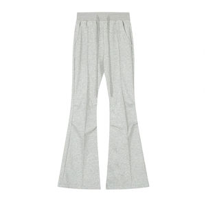 Pantalon de jogging en molleton noir pour femme, intérieur brossé, finition anti-boulochage, vente en gros, fourniture OEM - Product Image 4