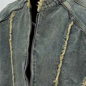 Chaqueta Retro de Moda para Hombre 2026, Mezclilla Lavada con Decoración Bordada y Bolsillos, Haus Industries - Product Image 5