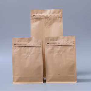 Kraft Paper Flat Bottom Pouch Recyclable Use for Seeds Spices Candy <b>Small</b> Gifts Eco-conscious Ziplock General Retail and Storage - Product Image 4