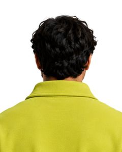 Lime Green <b>Men</b> Oversized Quarter Zip Sweatshirt <b>Pullover</b> Fleece Long Sleeve Casual Streetwear Sweater Custom Heavy Cotton Top - Product Image 5