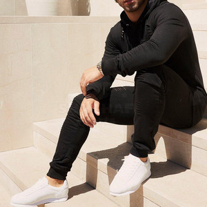 Custom Design Men <b>Distressed</b> Tracksuit Lightweight <b>Distressed</b> Tracksuit 2026 <b>Top</b> Quality Men Tracksuit - Product Image 3