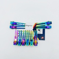 Kit d'outils d'extension capillaire de qualité supérieure en acier inoxydable pré-collé, de qualité professionnelle, personnalisable, pour extensions à clipser/tissage/couture