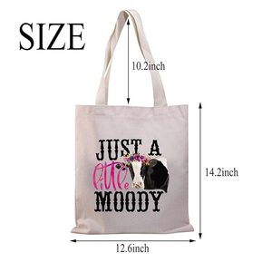 Customized 100% Cotton Canvas Tote <b>Bag</b> High Quality Reusable Shopping <b>Bag</b> Shoulder Closure Custom Logo Custom Color <b>Medium</b> <b>Size</b> - Product Image 2