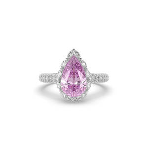 Bague de fiançailles solitaire légère de luxe en or massif 14 carats avec diamant ovale brillant de 3,50 carats cultivé en laboratoire, certifié IGI - Product Image 5
