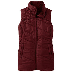 Gilet matelassé sans manches pour femme, thermique, décontracté, avec fermeture éclair, léger, en toile, rembourrage en coton doux, vêtement d'extérieur tendance - Product Image 5