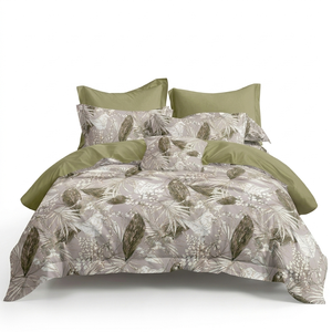 Hotel Use <b>Bedding</b> <b>Set</b> King Size Soft Breathable Cotton Bed Sheets - Product Image 2