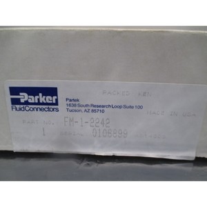 เครื่องวัดอัตราการไหล Parker รุ่น FM-1-2242 พร้อมพอร์ตท่อขนาด 1/4 - อุปกรณ์และอะไหล่เซมิคอนดักเตอร์ระดับโลกที่เชื่อถือได้ - Product Image 1