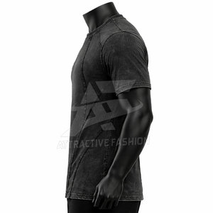T-shirt Homme Délavé à l'Acide 2026, Respirant et Séchage Rapide, Meilleure Vente en Ligne - Product Image 4