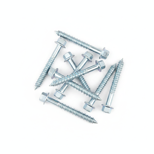 Tornillos para Madera con Cabeza Hexagonal Estándar en Pulgadas y Métricos - Tornillos de Acero al Carbono Clase 4 con Recubrimiento de Zinc Blanco - Product Image 3