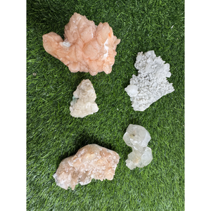 Premium Mixed Indian Mineral <b>Cluster</b> Lot Natural <b>Crystals</b> for Collection Decoration and Bulk Supply - Product Image 1