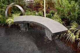 Modern Minimalist <b>Stone</b> Bench Garden Decoration Outdoor Curved Seat for <b>Landscape</b> Design - Product Image 3