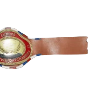 Ceinture de championnat poids lourd d'Europe, ceinture en cuir personnalisée pour la lutte, objet de collection, ceinture de titre exclusive pour les fans de sport - Product Image 4