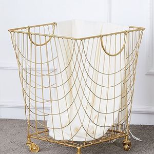 Cesto de Ropa de Hierro Único y Elegante, Diseñado para una Organización Creativa del Almacenamiento y una Exhibición Interior Atractiva - Product Image 3