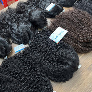 Article populaire : Perruque bouclée birmane profonde, dentelle transparente, cheveux humains vietnamiens, sans nœuds, sans perte, vente en gros - Product Image 3