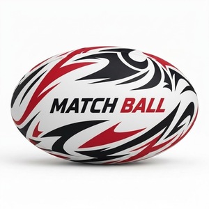 ลูกบอลยางสังเคราะห์สำหรับฝึกกีฬารักบี้ NRL ขนาด5ออกแบบและโลโก้ได้ตามต้องการ - Product Image 1