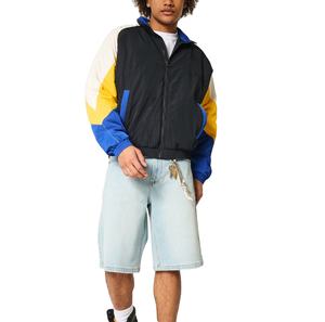 ผู้ผลิตเสื้อแจ็คเก็ตกันลมสำหรับผู้ชาย เสื้อแจ็คเก็ตกันน้ำ พิมพ์โลโก้ได้ตามต้องการ เสื้อฮู้ดแบบซิปครึ่งตัว เสื้อแจ็คเก็ตกันลมสำหรับเล่นกีฬา - Product Image 3